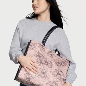 Victoria’s Secret PINK Floral Pink Tote Bag